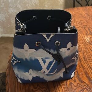 NeoNoe Handbag limited edition escale monogram giant mm/blue